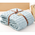 100% Cotton Oversize Knitted Blanket for Winter Wholesale